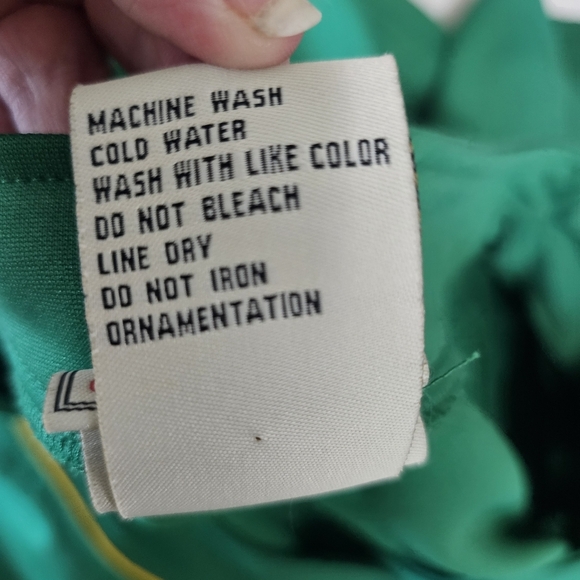 Dutch Bros Hoodie Mens Medium Pullover Logo Windbreaker Pouch Green Yellow - Picture 14 of 16